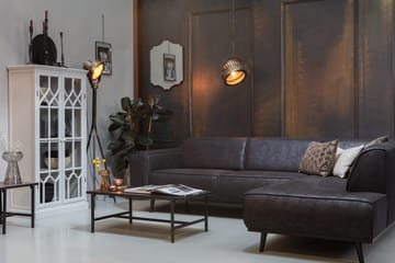Hjørnesofa Nowell - Svart - Møbler - Sofaer - Hjørnesofaer