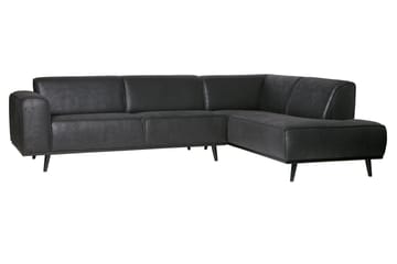 Hjørnesofa Nowell - Svart - Møbler - Sofaer - Hjørnesofaer