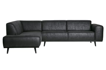 Hjørnesofa Nowell - Svart - Møbler - Sofaer - Hjørnesofaer