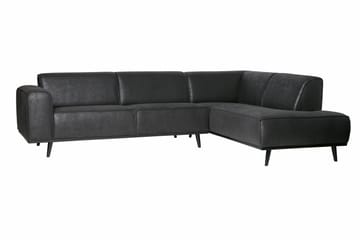Hjørnesofa Nowell - Svart - Møbler - Sofaer - Hjørnesofaer