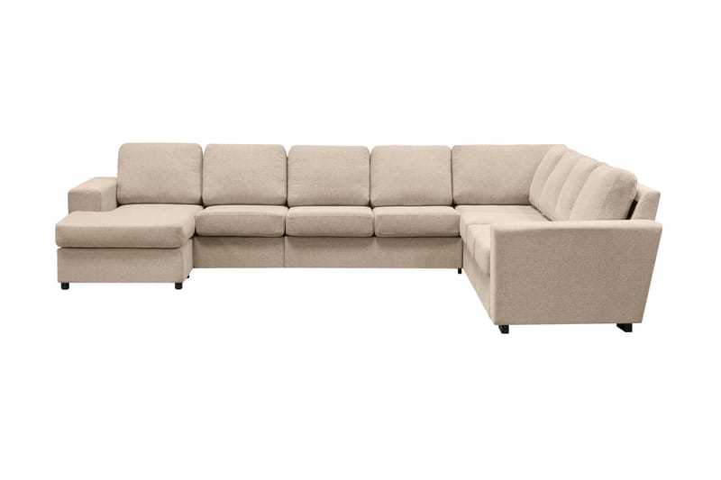 Hjørnesofa Rodrigo med Divan Vendbar - Beige - Hjørnesofa med divan - Hjørnesofaer