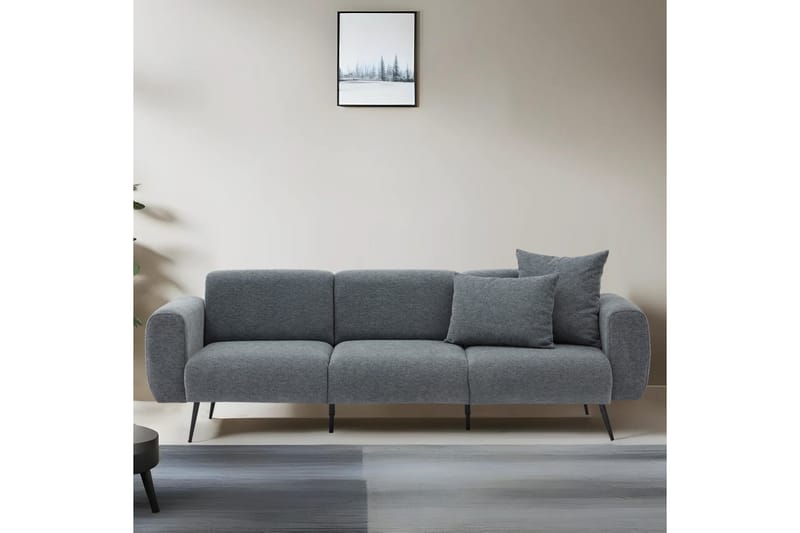 Hjørnesofa Sidenia 3-sits - Cream - Hjørnesofaer