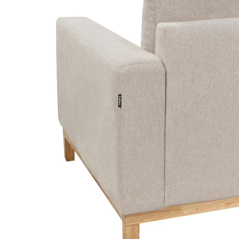 Hjørnesofa Siggard - Beige - Møbler - Sofaer - Sofaer med sjeselong - 4 seters sofa med divan