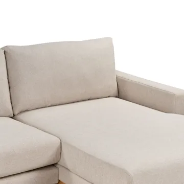 Hjørnesofa Siggard - Beige - Møbler - Sofaer - Sofaer med sjeselong - 4 seters sofa med divan