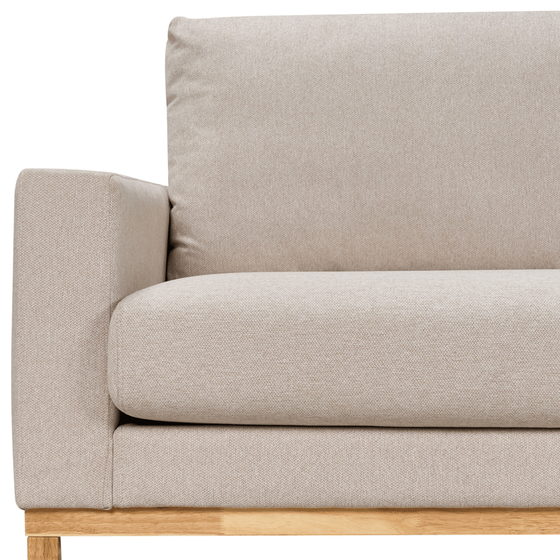 Hjørnesofa Siggard - Beige - Møbler - Sofaer - Sofaer med sjeselong - 4 seters sofa med divan