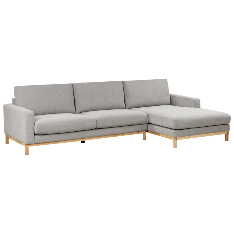 Hjørnesofa Siggard - Grå - Møbler - Sofaer - Sofaer med sjeselong - 4 seters sofa med divan