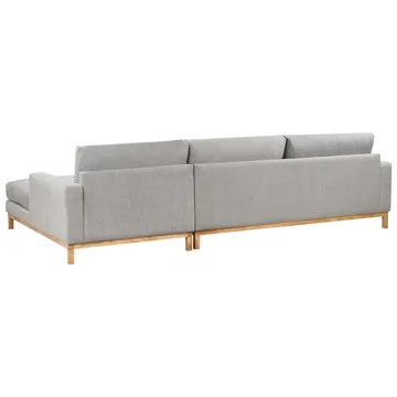 Hjørnesofa Siggard - Grå - Møbler - Sofaer - Sofaer med sjeselong - 4 seters sofa med divan