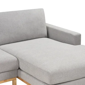 Hjørnesofa Siggard - Grå - Møbler - Sofaer - Sofaer med sjeselong - 4 seters sofa med divan