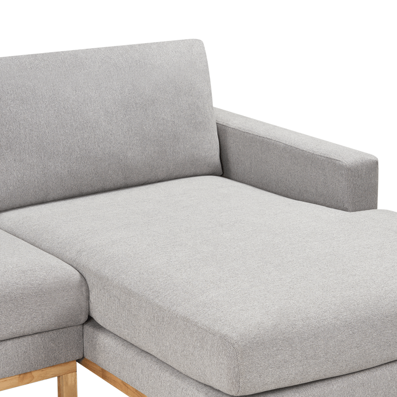 Hjørnesofa Siggard - Grå - Møbler - Sofaer - Sofaer med sjeselong - 4 seters sofa med divan