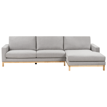 Hjørnesofa Siggard - Grå - Møbler - Sofaer - Sofaer med sjeselong - 4 seters sofa med divan