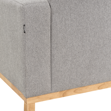Hjørnesofa Siggard - Grå - Møbler - Sofaer - Sofaer med sjeselong - 4 seters sofa med divan