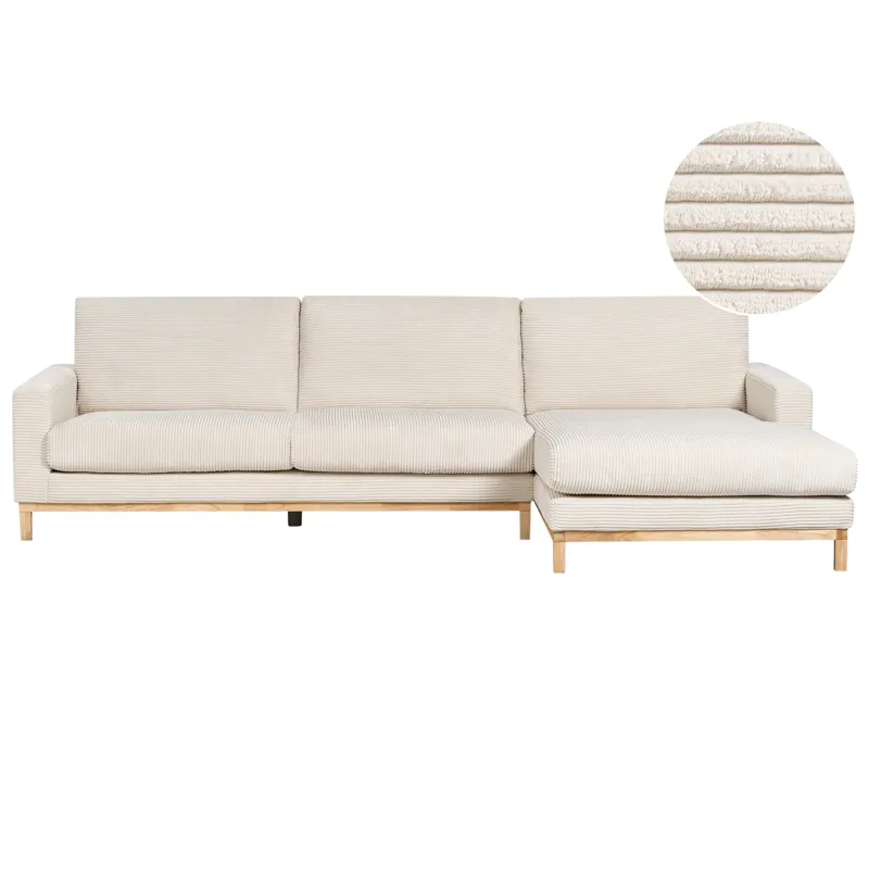 Hjørnesofa Siggard, Lys beige