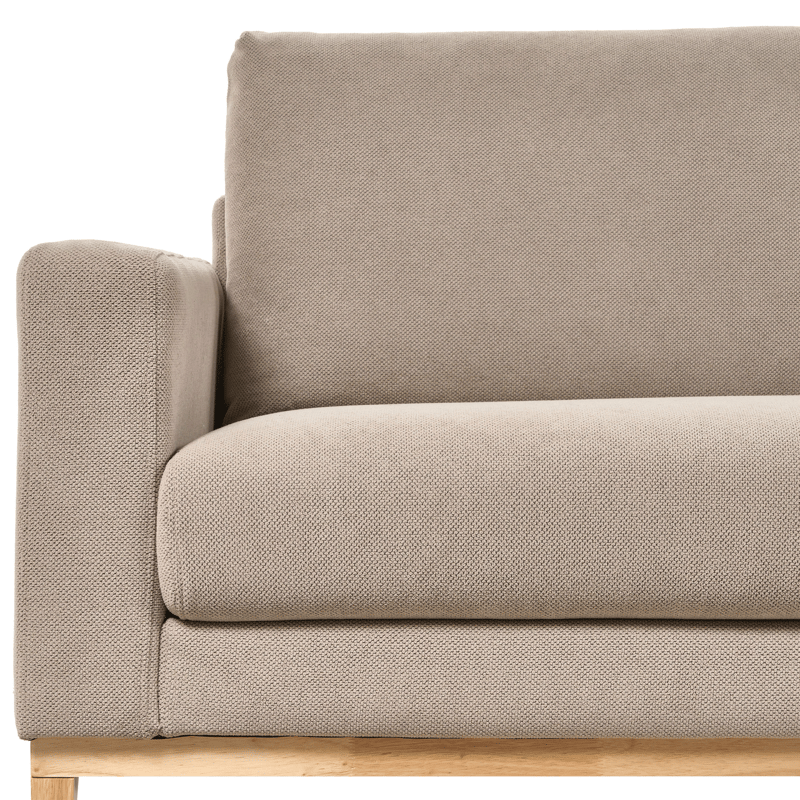Hjørnesofa Siggard - Taupe - Møbler - Sofaer - Sofaer med sjeselong - 4 seters sofa med divan