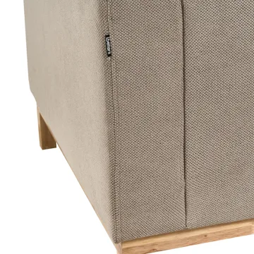 Hjørnesofa Siggard - Taupe - Møbler - Sofaer - Sofaer med sjeselong - 4 seters sofa med divan