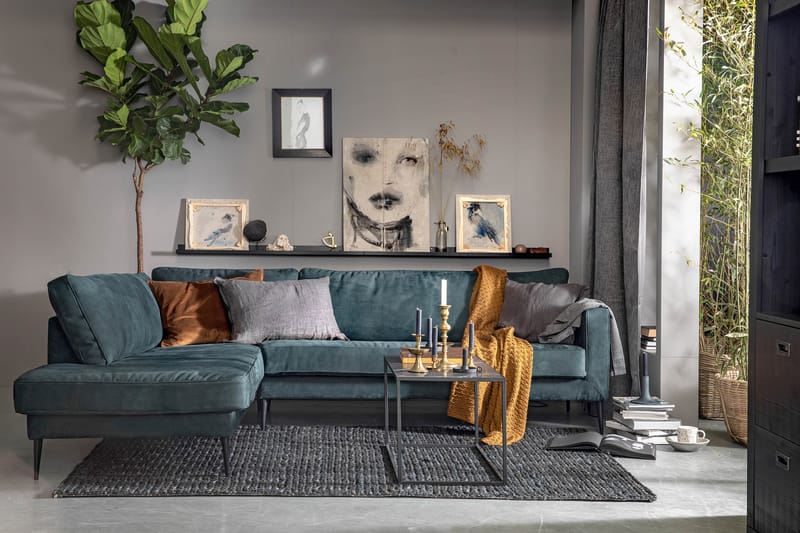 Hjørnesofa Tiffany Venstre - Møbler - Sofaer - Hjørnesofaer