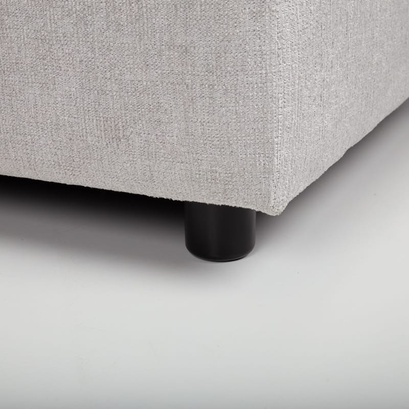 Hjørnesofa Ulnora Høyre - Grå - Møbler - Sofaer - Hjørnesofaer - Hjørnesofa med divan