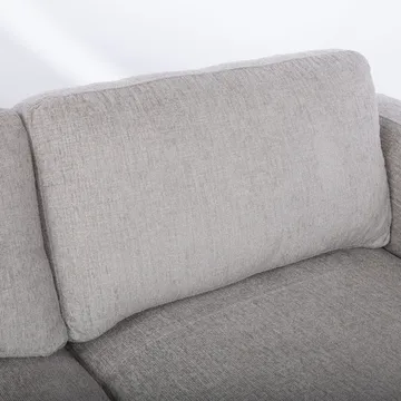 Hjørnesofa Ulnora Høyre - Grå - Møbler - Sofaer - Hjørnesofaer - Hjørnesofa med divan