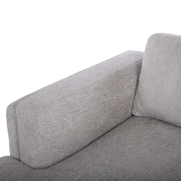 Hjørnesofa Ulnora Venstre - Grå - Møbler - Sofaer - Hjørnesofaer - Hjørnesofa med divan