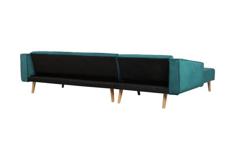 Hjørnesofa Vadso 303 cm - Blå - Hjørnesofaer