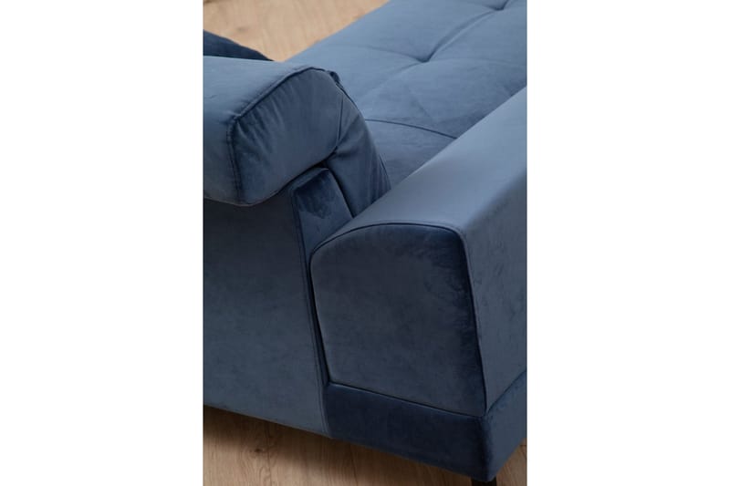 Jaraad Divansofa 3-seters - Blå - Møbler - Sofaer - Hjørnesofaer