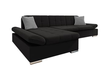 Kintore 3-sits Hörnsoffa Black - Møbler - Sofaer - Hjørnesofaer