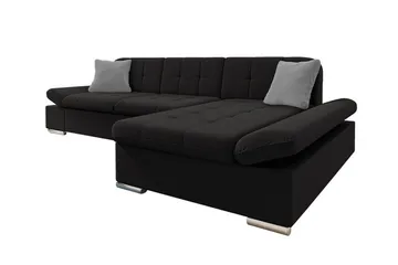 Kintore 3-sits Hörnsoffa Black - Møbler - Sofaer - Hjørnesofaer