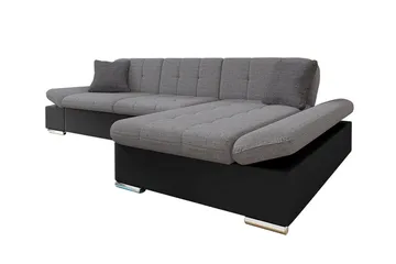 Kintore 3-sits Hörnsoffa Black/Grey - Møbler - Sofaer - Hjørnesofaer