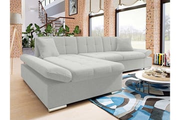 Kintore 3-sits Hörnsoffa Ljusgrå - Møbler - Sofaer - Hjørnesofaer