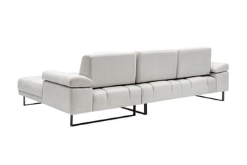 Kitimat 3-seter Høyrevendt L-formet Sofa med Sjeselong 314 cm i Stoff - Beige - Møbler - Sofaer - Sofaer med sjeselong - 3 seters sofa med divan