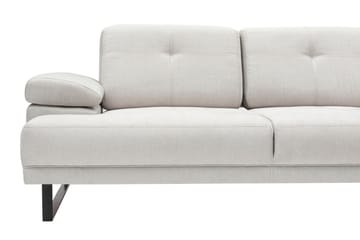 Kitimat 3-seter Høyrevendt L-formet Sofa med Sjeselong 314 cm i Stoff - Beige - Møbler - Sofaer - Sofaer med sjeselong - 3 seters sofa med divan