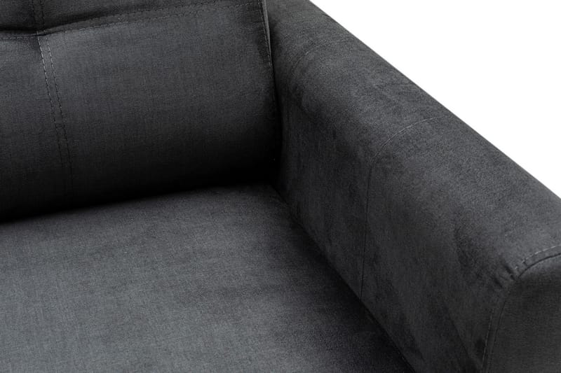 Kitimat 3-seter Venstrevendt L-formet Sofa med Sjeselong 274 cm i Stoff - Grå - Møbler - Sofaer - Sofaer med sjeselong - 3 seters sofa med divan