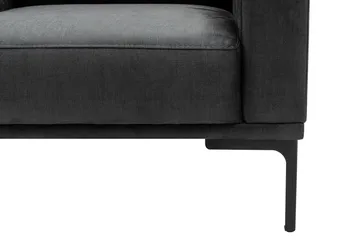 Kitimat Divansofa 3-seters - Antrasitt - Møbler - Sofaer - Sofaer med sjeselong - 3 seters sofa med divan