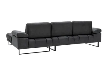 Kitimat Divansofa 3-seters - Antrasitt - Møbler - Sofaer - Sofaer med sjeselong - 3 seters sofa med divan