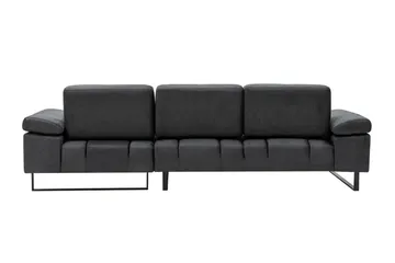 Kitimat Divansofa 3-seters - Antrasitt - Møbler - Sofaer - Sofaer med sjeselong - 3 seters sofa med divan