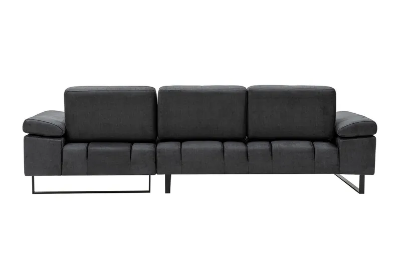 Kitimat Divansofa 3-seters - Antrasitt - Møbler - Sofaer - Sofaer med sjeselong - 3 seters sofa med divan