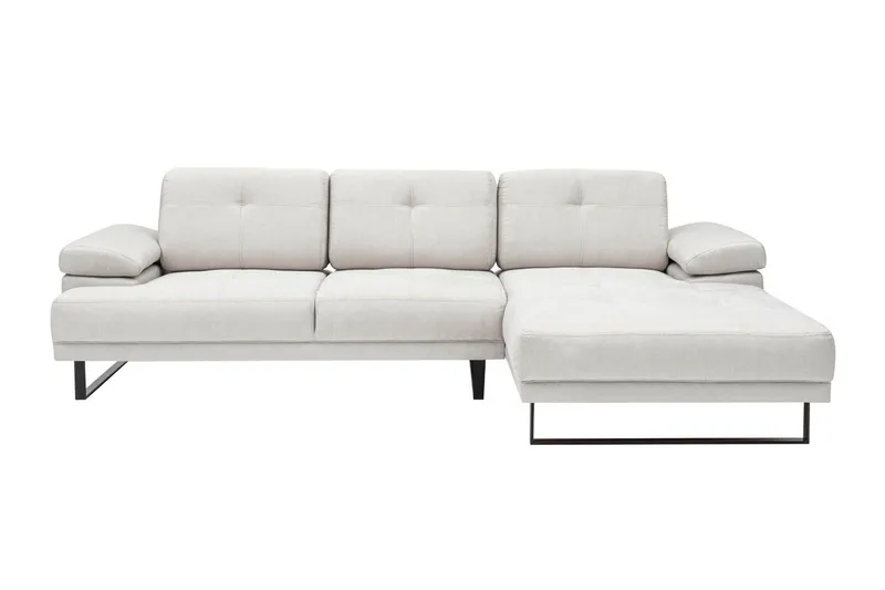 Kitimat Divansofa 3-seters - Beige - Møbler - Sofaer - Sofaer med sjeselong - 3 seters sofa med divan