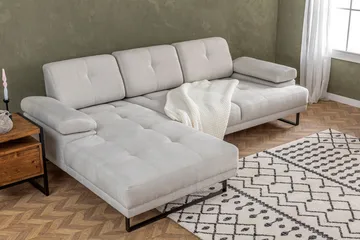 Kitimat Divansofa 3-seters - Beige - Møbler - Sofaer - Hjørnesofaer - Hjørnesofa med divan