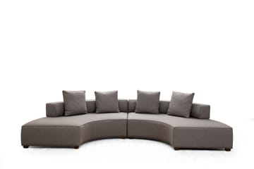 Lasalle Sofa 4-seters - Grå - Møbler - Sofaer - Hjørnesofaer