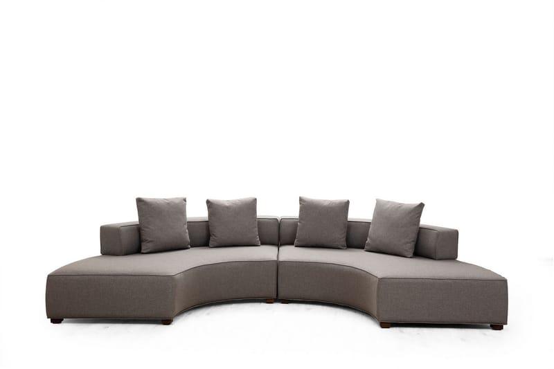 Lasalle Sofa 4-seters - Grå - Møbler - Sofaer - Hjørnesofaer