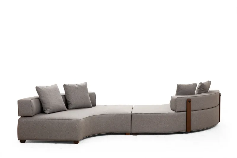 Lasalle Sofa 4-seters, Grå