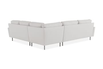 Limuned Hjørnesofa Høyre - Beige/Krom - Møbler - Sofaer - Hjørnesofaer