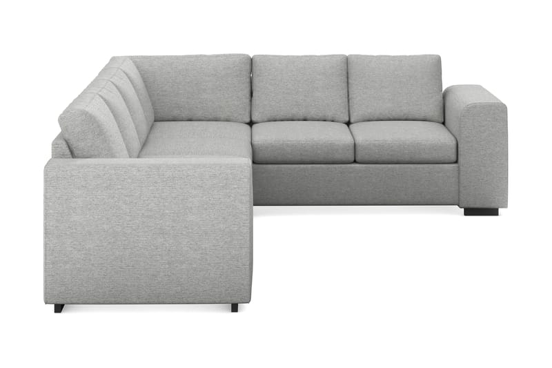 Link 5-seters Vendbar L-formet Hjørnesofa i Stoff - Lys grå - Møbler - Sofaer - Hjørnesofaer