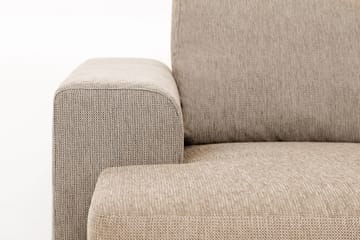 Link 5-seters Vendbar U-formet Hjørnesofa med Divan i Stoff - Beige - Møbler - Sofaer - Hjørnesofaer - Hjørnesofa med divan