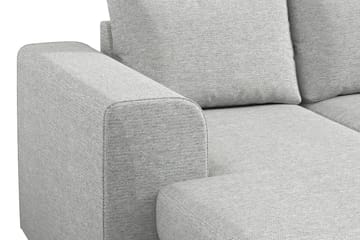 Link 5-seters Vendbar U-formet Hjørnesofa med Divan i Stoff - Lys grå - Møbler - Sofaer - Hjørnesofaer - Hjørnesofa med divan