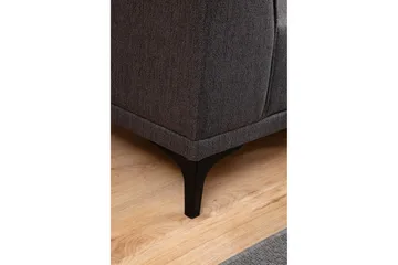 Mississauga Divansofa 3-seters - Antrasitt - Møbler - Sofaer - Hjørnesofaer - Hjørnesofa med divan