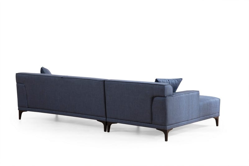 Mississauga Divansofa 3-seters - Blå - Møbler - Sofaer - Sofaer med sjeselong - 3 seters sofa med divan