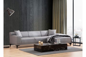 Mississauga Divansofa 3-seters - Grå - Møbler - Sofaer - Sofaer med sjeselong - 3 seters sofa med divan