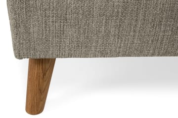 Monroe 5-seters Vendbar U-formet Hjørnesofa med Divan i Stoff - Beige / Grå - Møbler - Sofaer - Hjørnesofaer - Hjørnesofa med divan