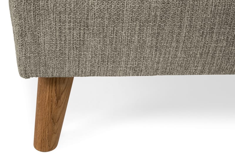 Monroe 5-seters Vendbar U-formet Hjørnesofa med Divan i Stoff - Beige / Grå - Møbler - Sofaer - Hjørnesofaer - Hjørnesofa med divan