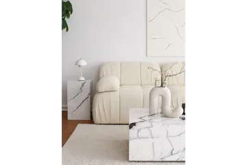 Murum Hjørnesofa 3-seter - Hvit - Møbler - Sofaer - Sofaer med sjeselong - 4 seters sofa med divan